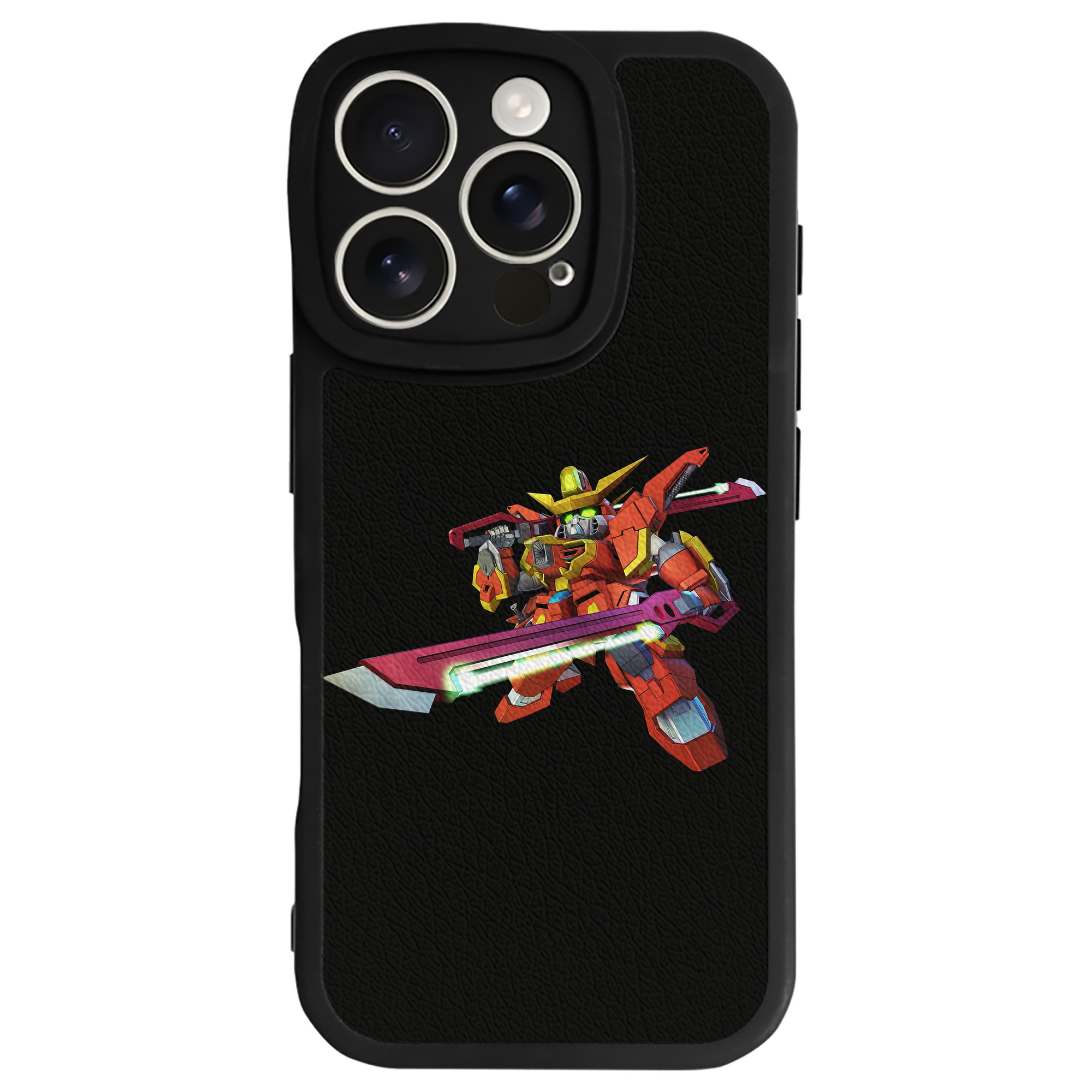 （画像用） 機動戦士ガンダム Mobile Suit Gundam 【iPhone 16シリーズ対応】シリコンスマホケース（レザー調） 材質：シリコン